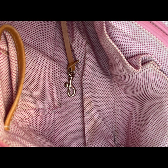 🌺Dooney & Bourke Signature Logo Purse & Wallet Set (Tan) w/Silver Hardware. - Picture 12 of 14